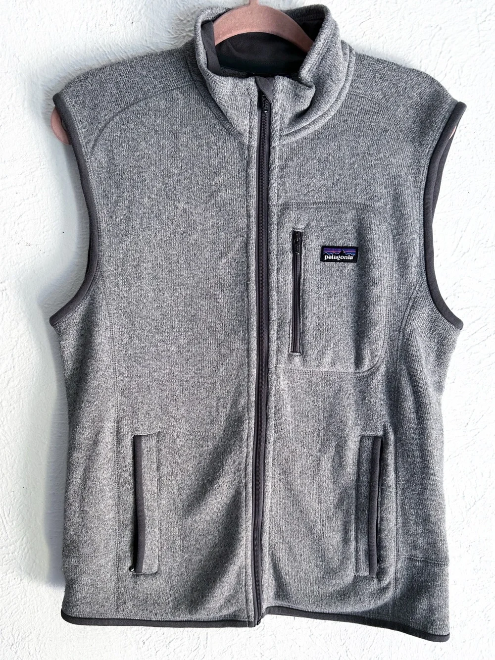 Patagonia Men's Better Sweater Vest Grey Medium Gorpcore